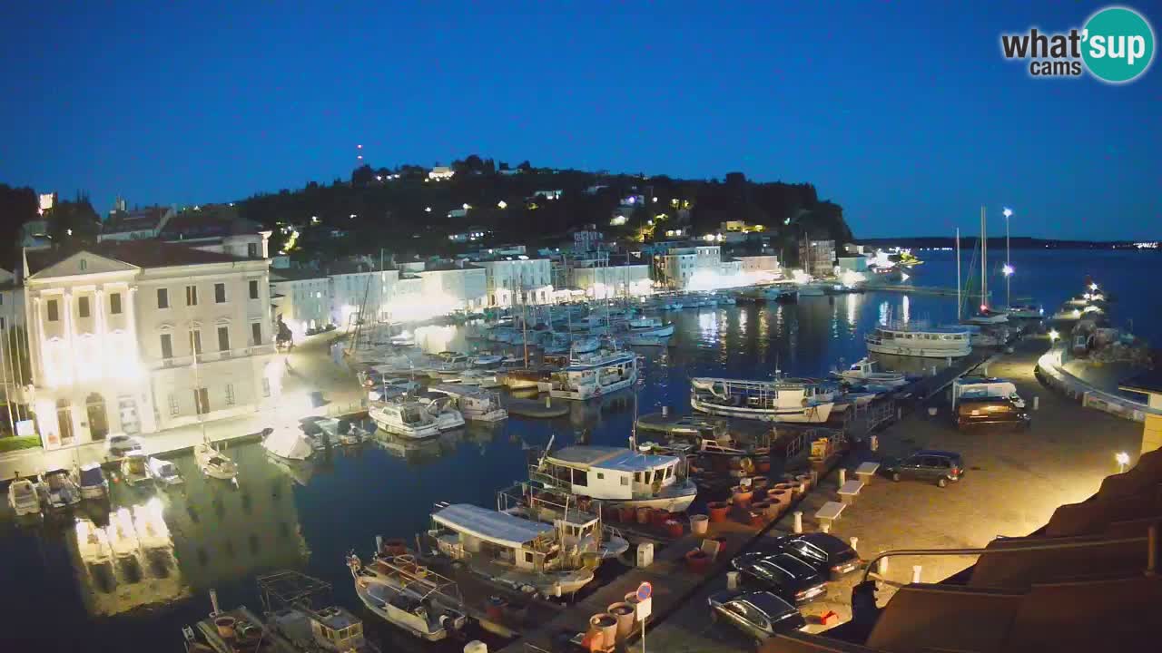 Live webcam from Piran “Mandrač” – Amazing live view from Villa Piranesi