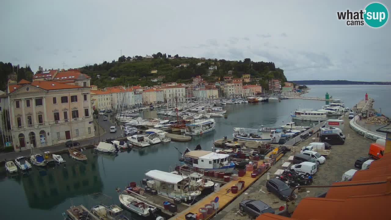 Cámara web en vivo desde Piran “Mandrač” – Increíble vista en vivo desde Villa Piranesi