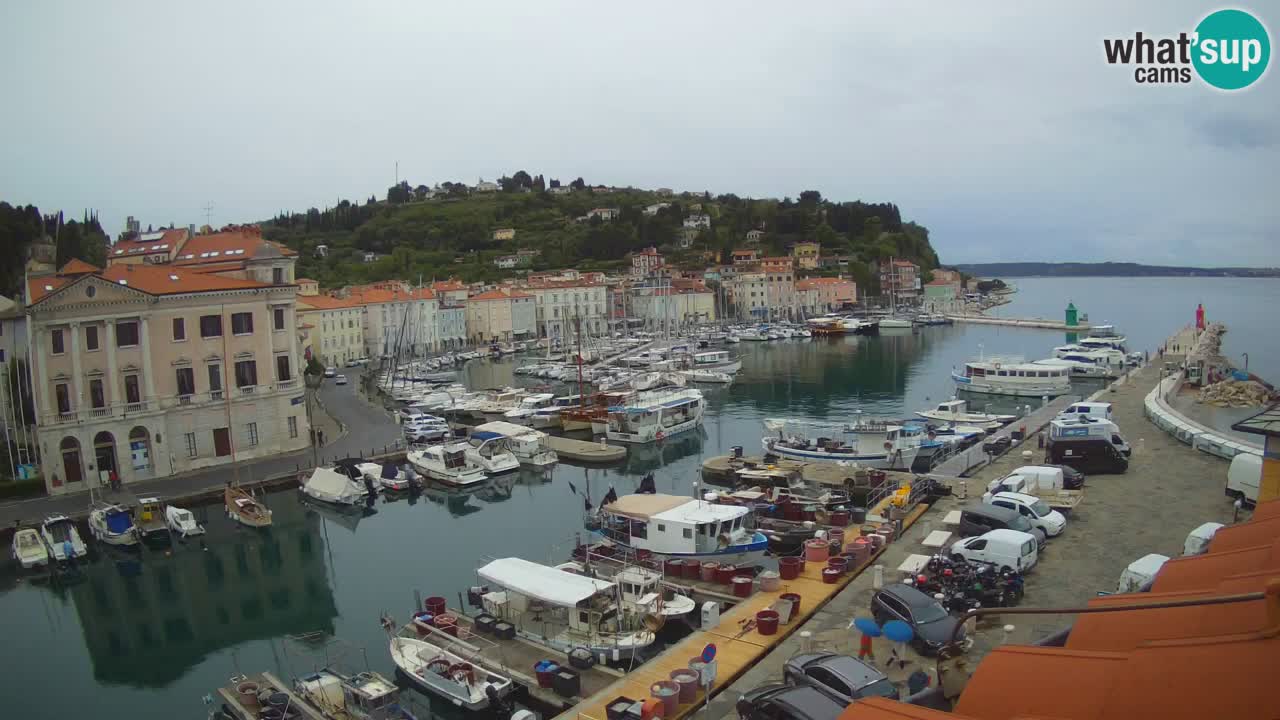 Cámara web en vivo desde Piran “Mandrač” – Increíble vista en vivo desde Villa Piranesi