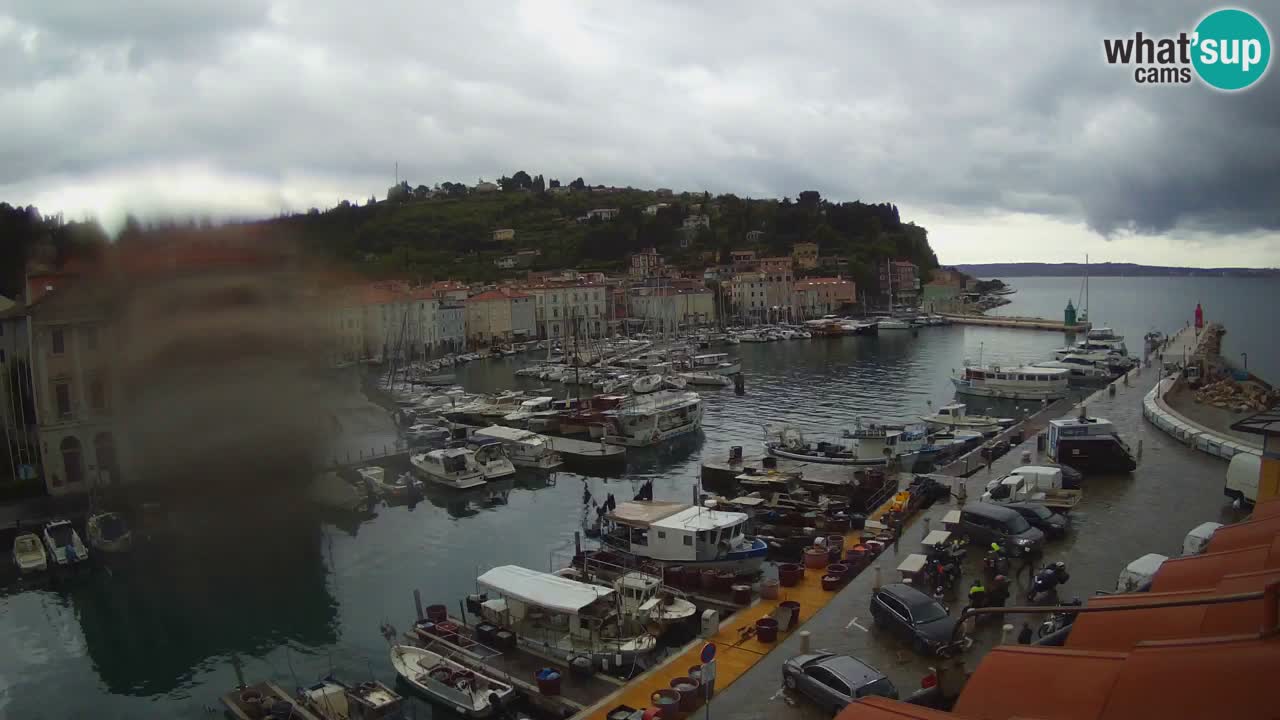 Live-Webcam aus Piran “Mandrač” – Erstaunliche Live-Ansicht von Villa Piranesi