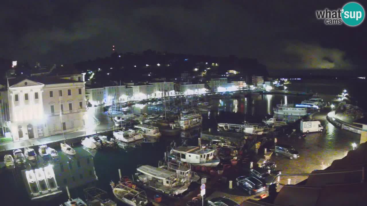 Live webcam from Piran “Mandrač” – Amazing live view from Villa Piranesi