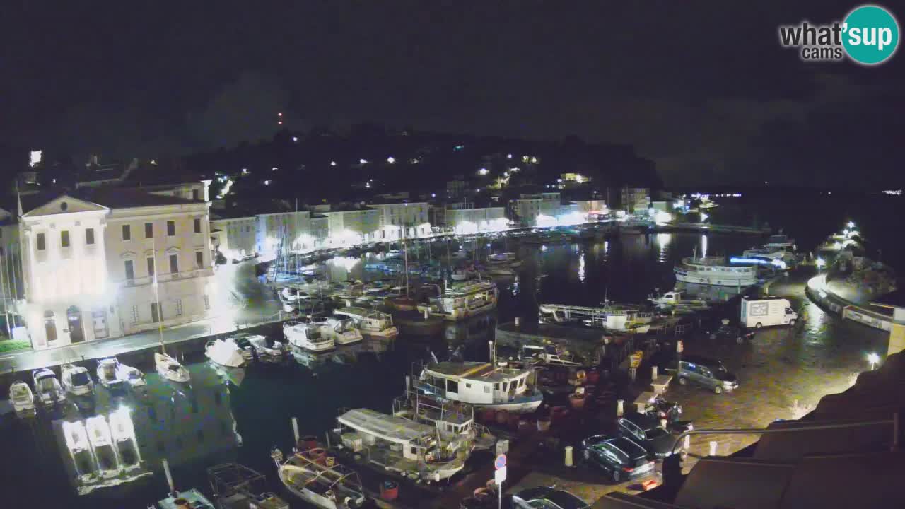 Live webcam from Piran “Mandrač” – Amazing live view from Villa Piranesi