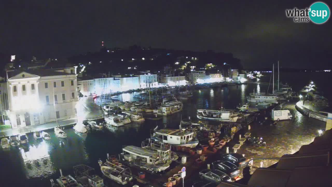 Cámara web en vivo desde Piran “Mandrač” – Increíble vista en vivo desde Villa Piranesi