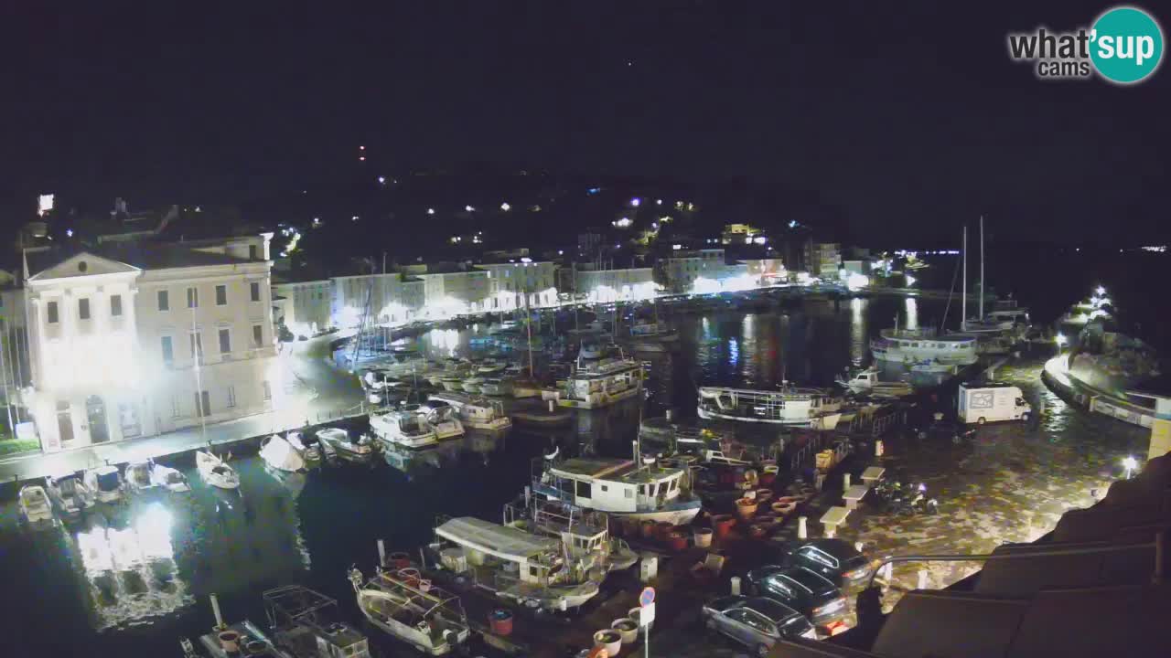 Live webcam from Piran “Mandrač” – Amazing live view from Villa Piranesi