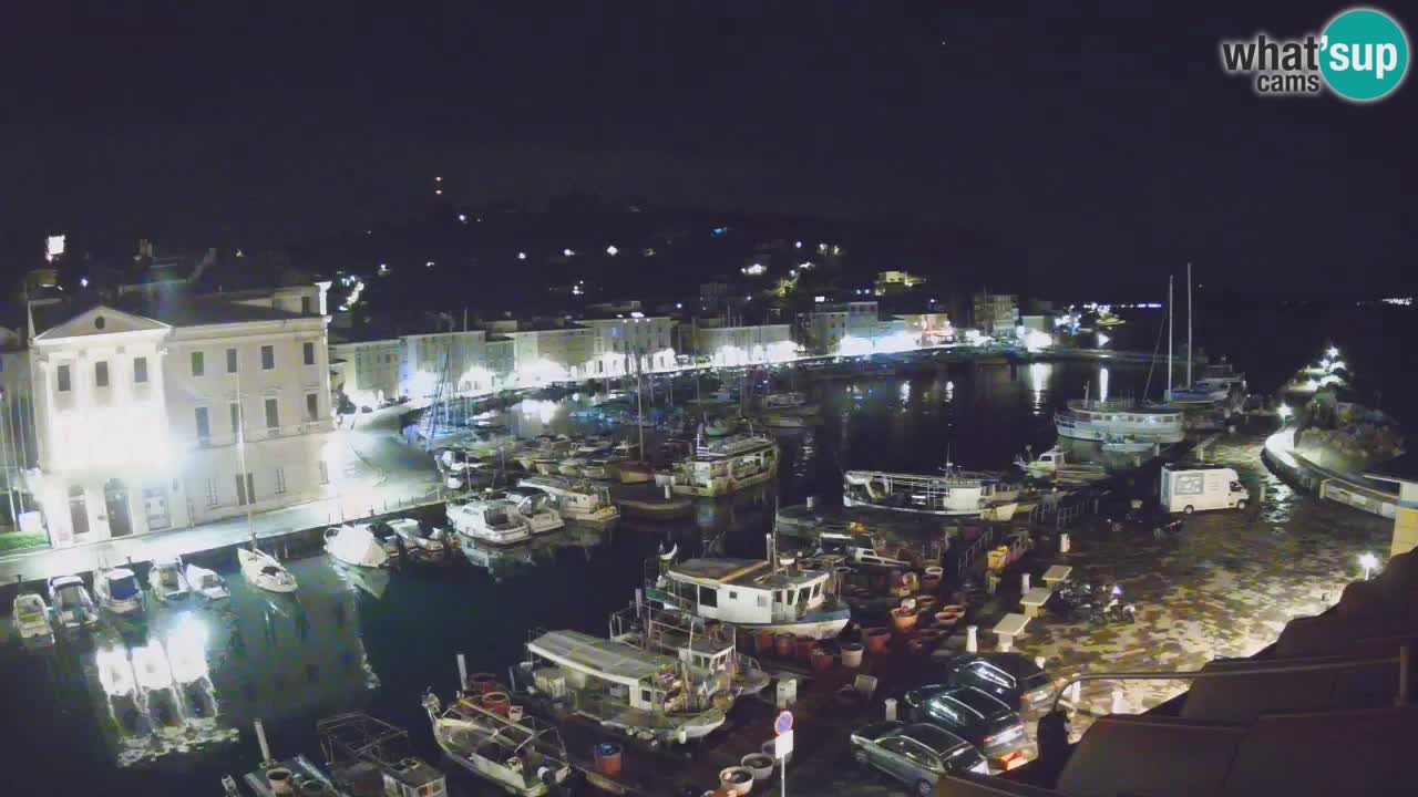 Live webcam from Piran “Mandrač” – Amazing live view from Villa Piranesi