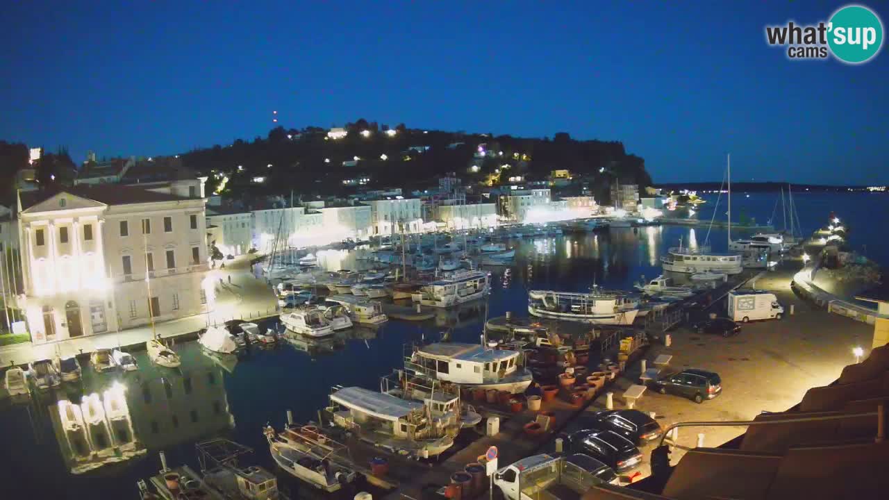 Live webcam from Piran “Mandrač” – Amazing live view from Villa Piranesi