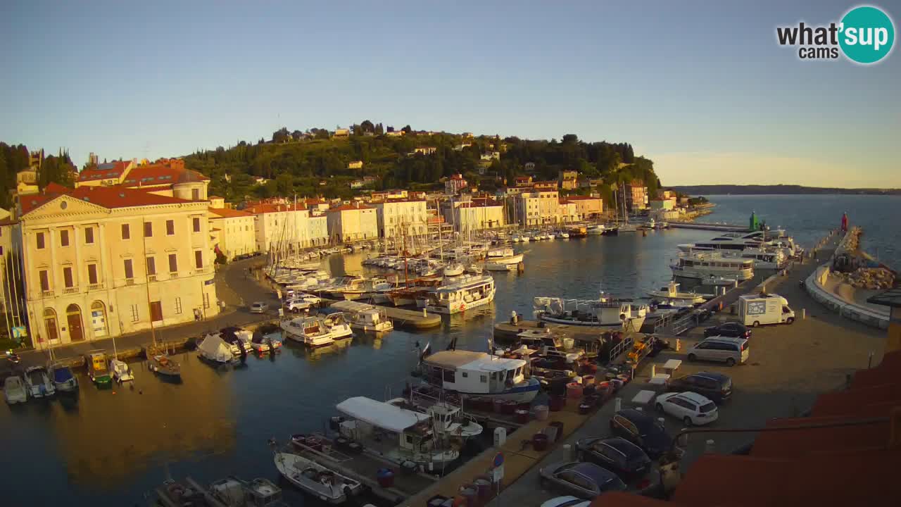 Cámara web en vivo desde Piran “Mandrač” – Increíble vista en vivo desde Villa Piranesi