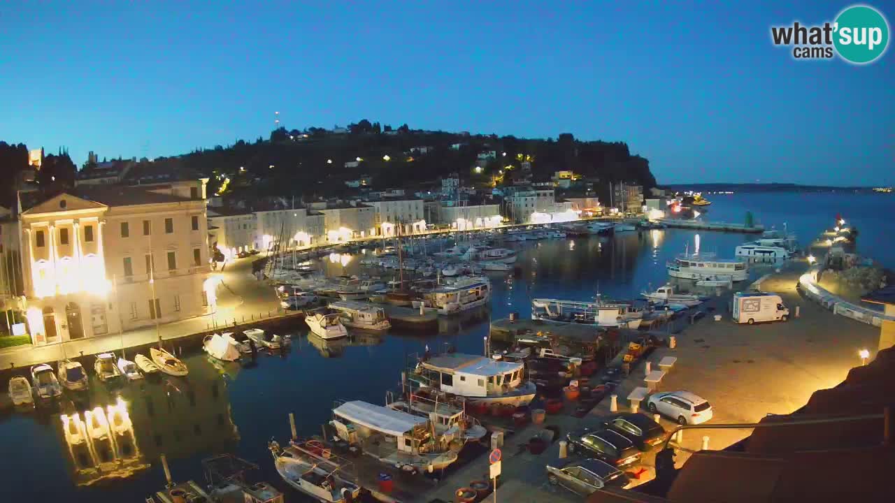 Cámara web en vivo desde Piran “Mandrač” – Increíble vista en vivo desde Villa Piranesi