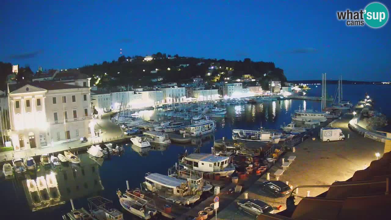 Live webcam from Piran “Mandrač” – Amazing live view from Villa Piranesi