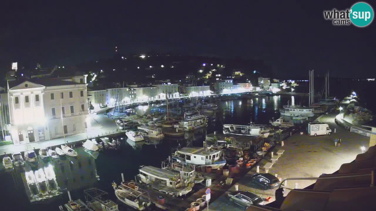 Cámara web en vivo desde Piran “Mandrač” – Increíble vista en vivo desde Villa Piranesi