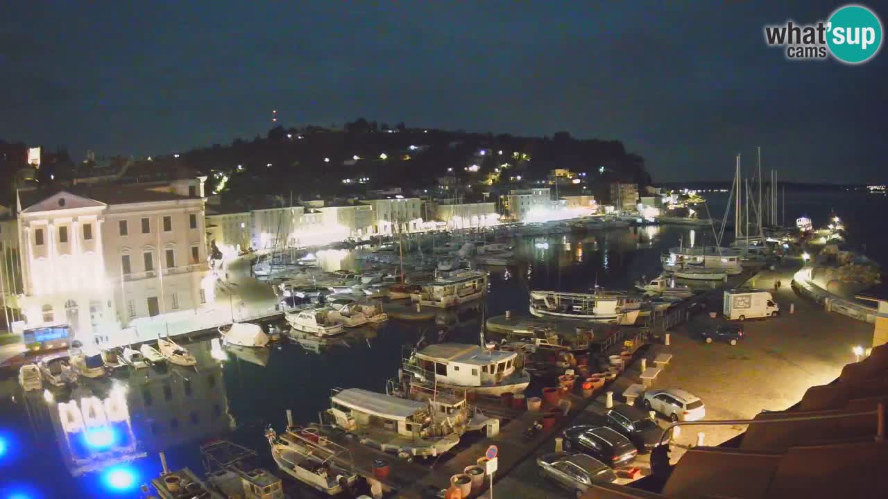 Cámara web en vivo desde Piran “Mandrač” – Increíble vista en vivo desde Villa Piranesi