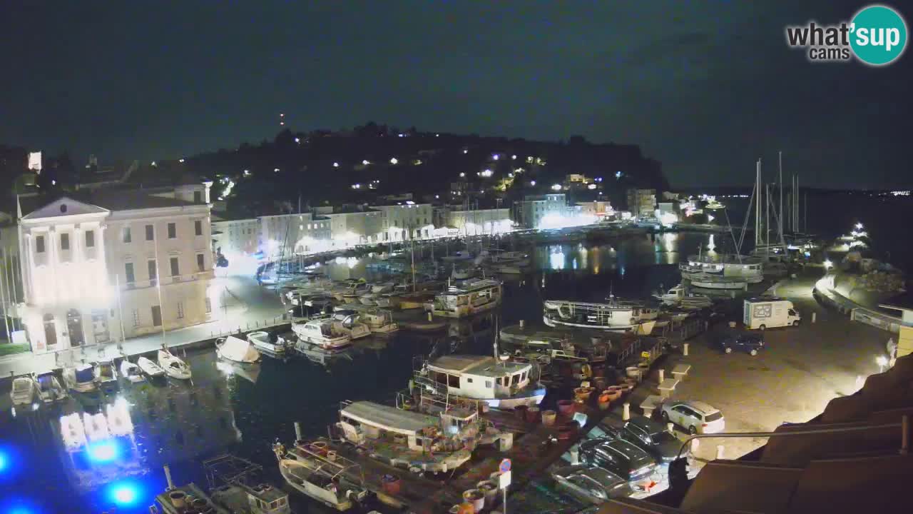Live webcam from Piran “Mandrač” – Amazing live view from Villa Piranesi