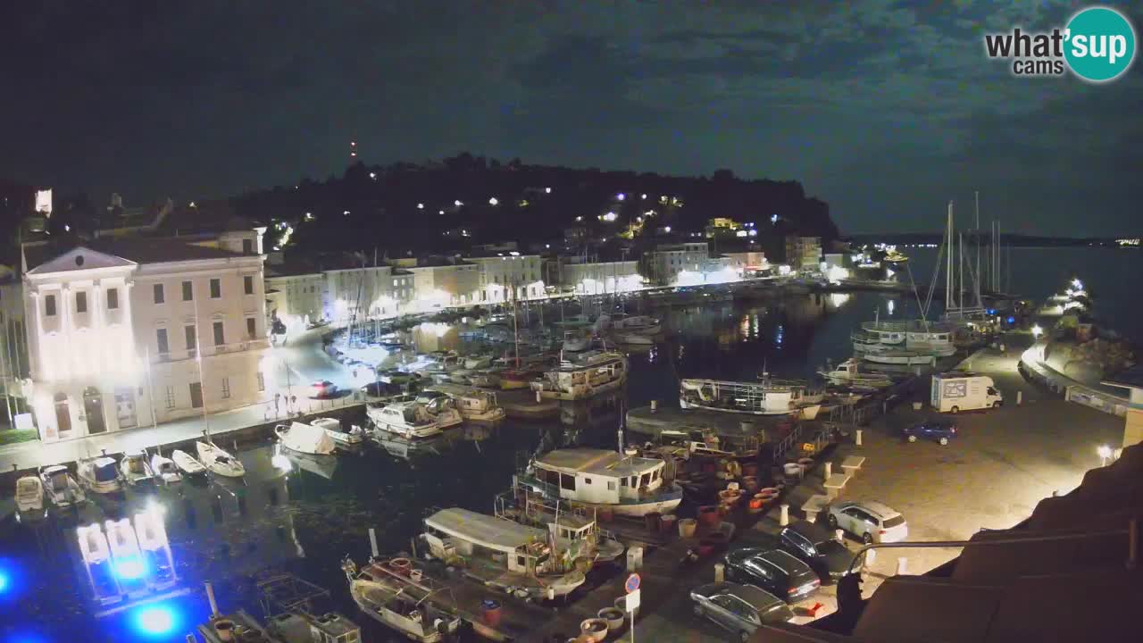 Live webcam from Piran “Mandrač” – Amazing live view from Villa Piranesi