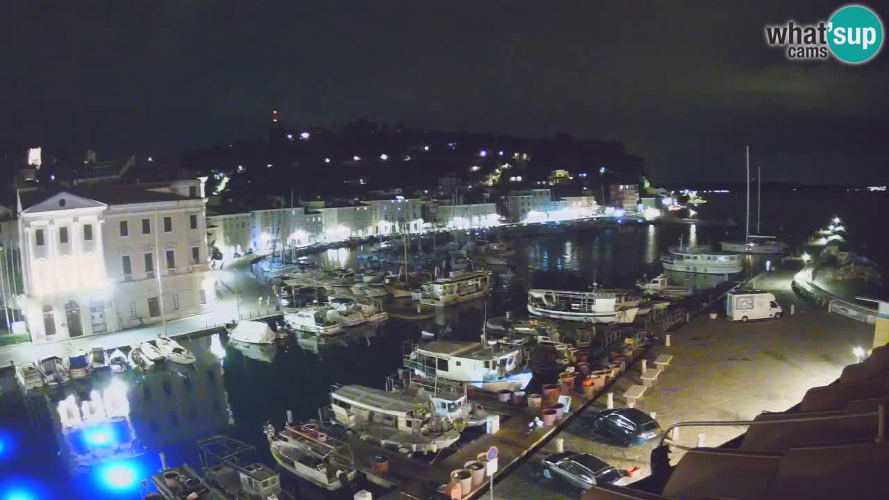 Cámara web en vivo desde Piran “Mandrač” – Increíble vista en vivo desde Villa Piranesi