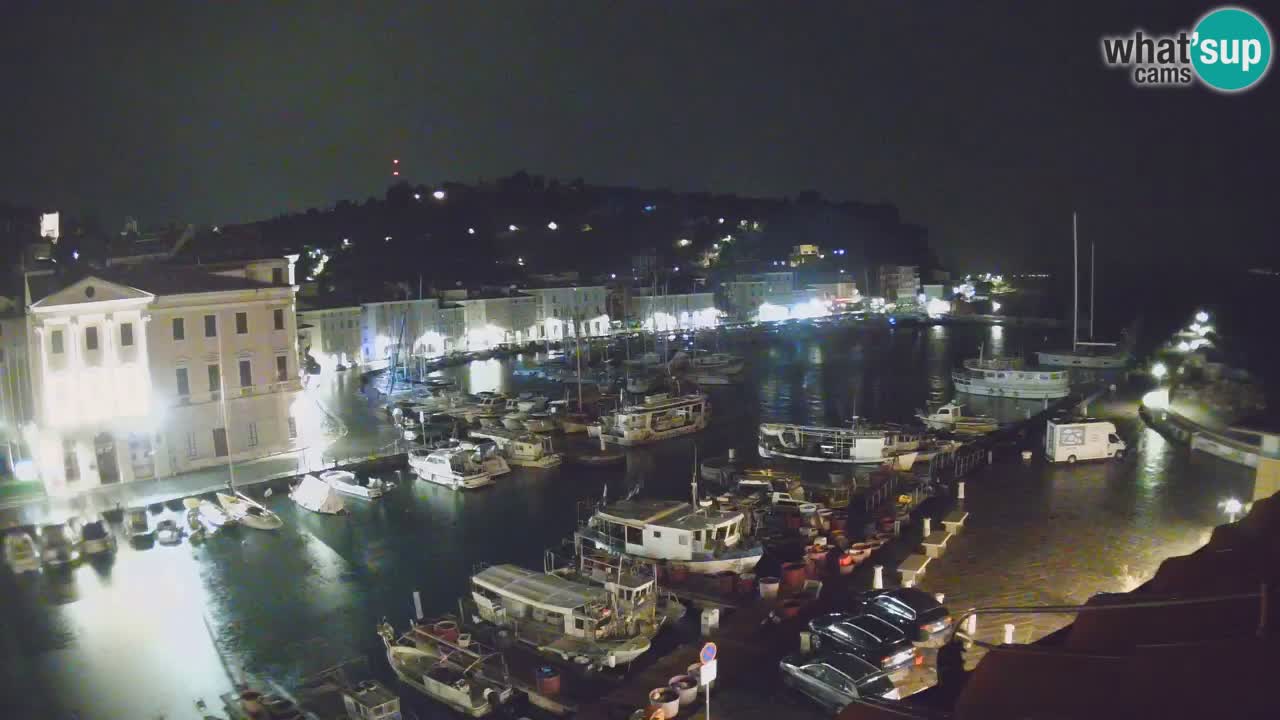 Live webcam from Piran “Mandrač” – Amazing live view from Villa Piranesi
