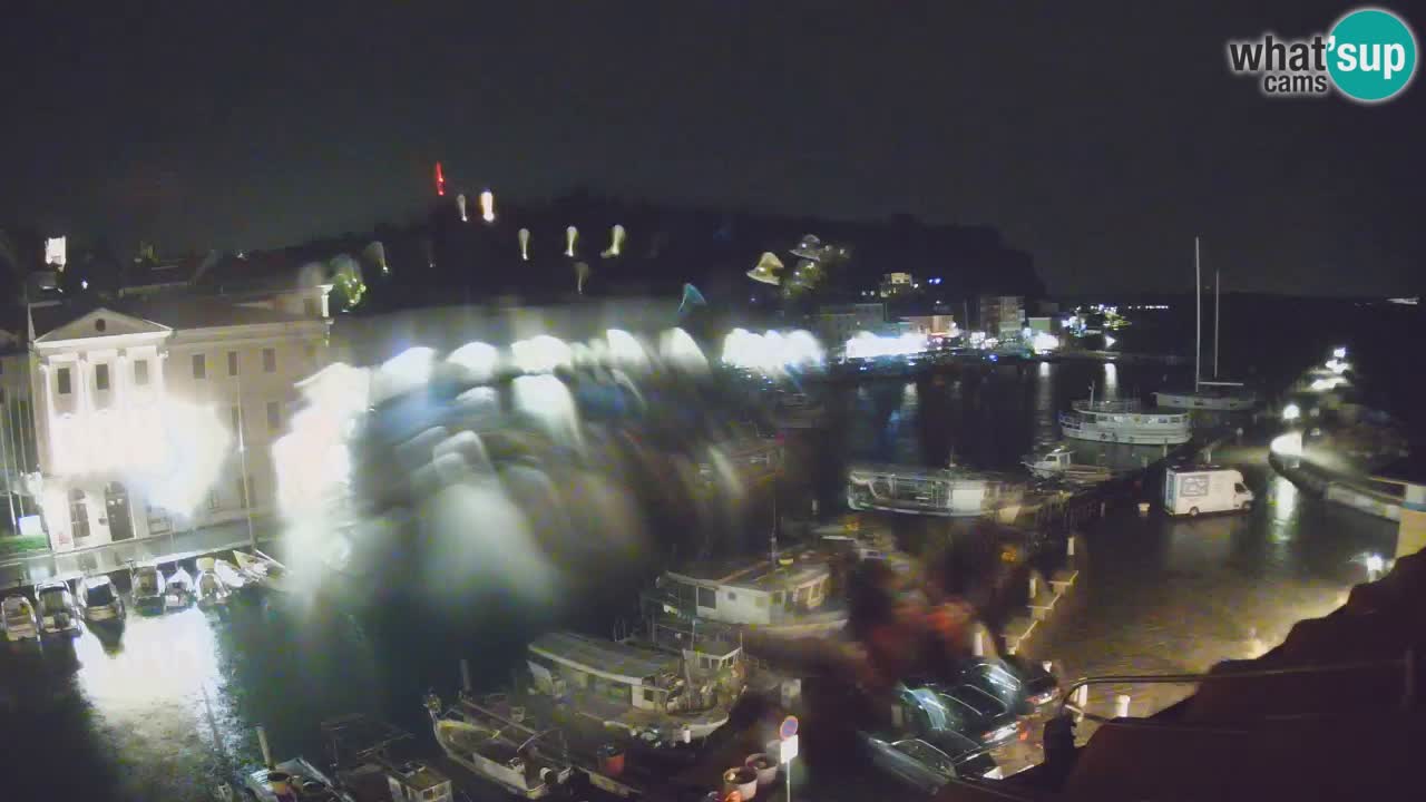 Live-Webcam aus Piran “Mandrač” – Erstaunliche Live-Ansicht von Villa Piranesi