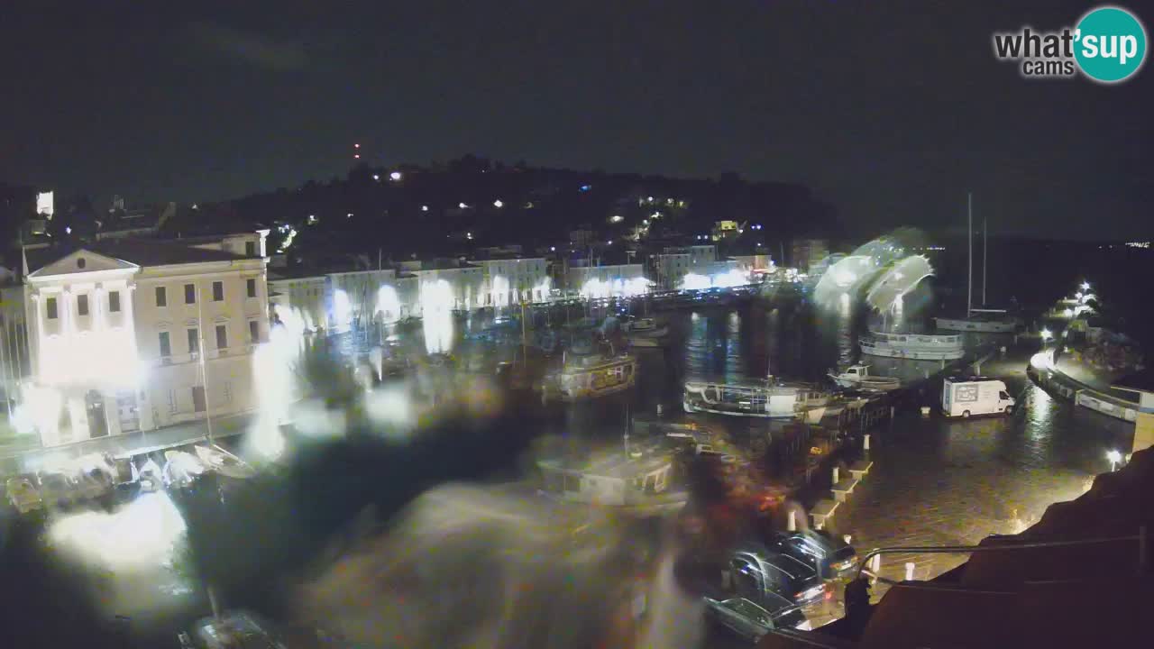 Live webcam from Piran “Mandrač” – Amazing live view from Villa Piranesi