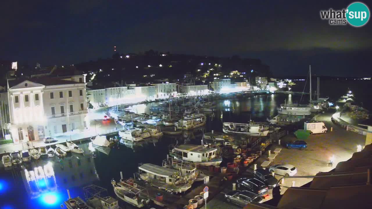 Live webcam from Piran “Mandrač” – Amazing live view from Villa Piranesi