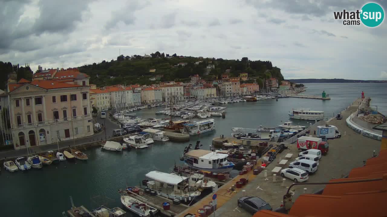 Cámara web en vivo desde Piran “Mandrač” – Increíble vista en vivo desde Villa Piranesi