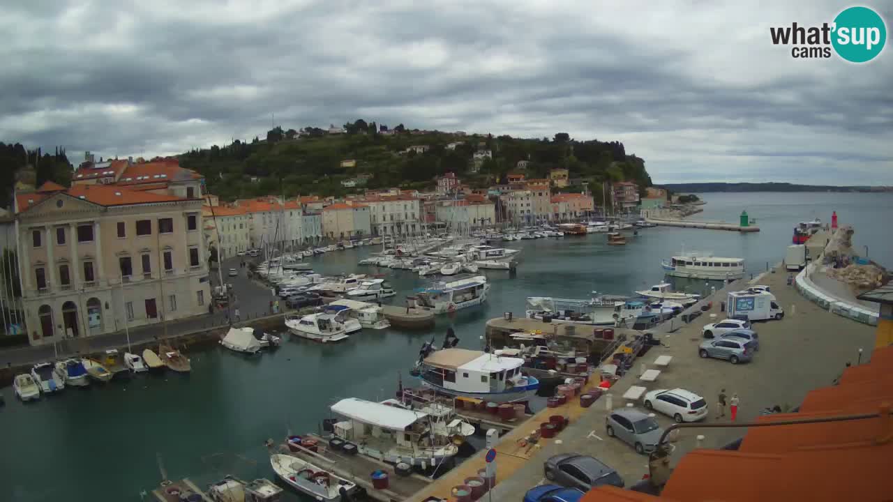 Live webcam from Piran “Mandrač” – Amazing live view from Villa Piranesi