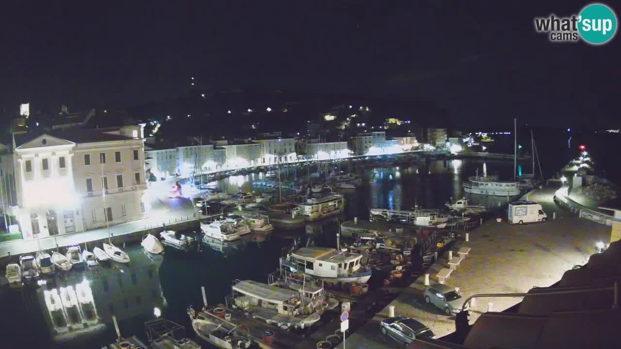 Live webcam from Piran “Mandrač” – Amazing live view from Villa Piranesi