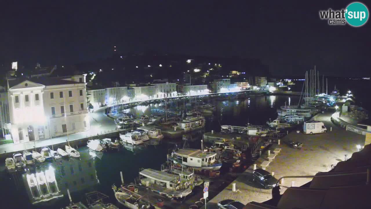 Live webcam from Piran “Mandrač” – Amazing live view from Villa Piranesi