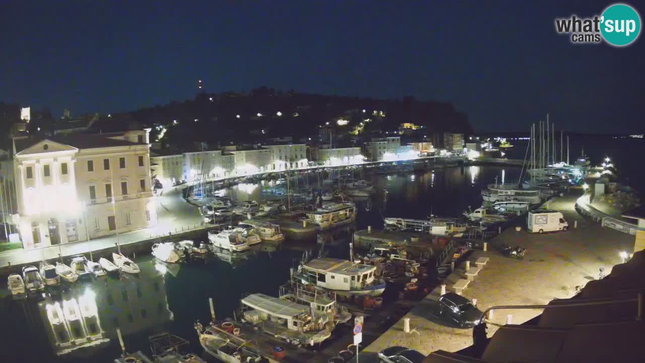 Live webcam from Piran “Mandrač” – Amazing live view from Villa Piranesi