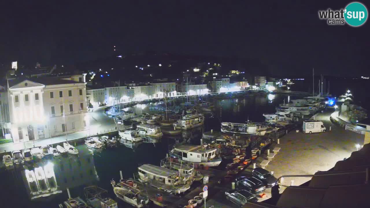 Live webcam from Piran “Mandrač” – Amazing live view from Villa Piranesi