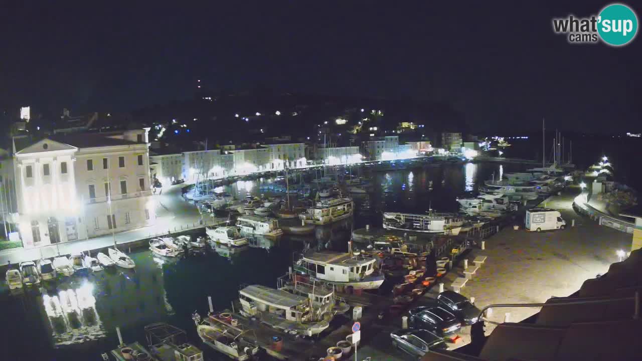 Live-Webcam aus Piran “Mandrač” – Erstaunliche Live-Ansicht von Villa Piranesi