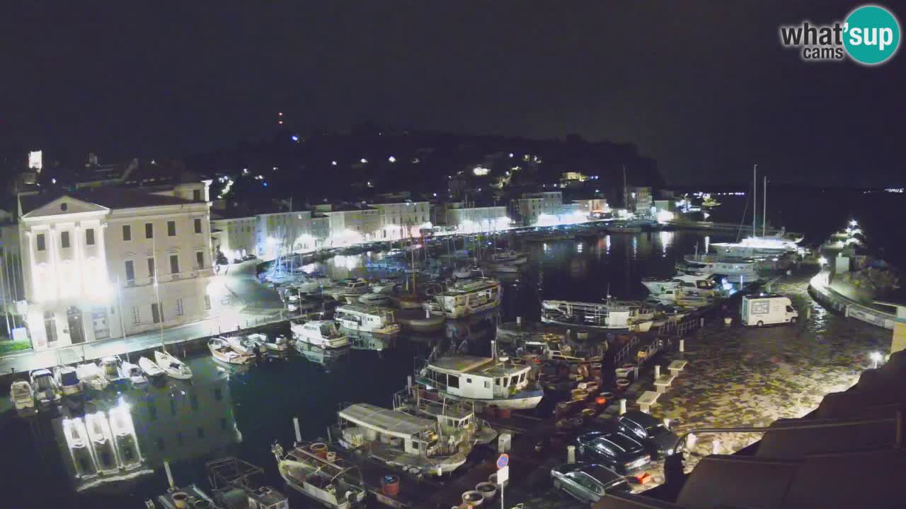 Live-Webcam aus Piran “Mandrač” – Erstaunliche Live-Ansicht von Villa Piranesi