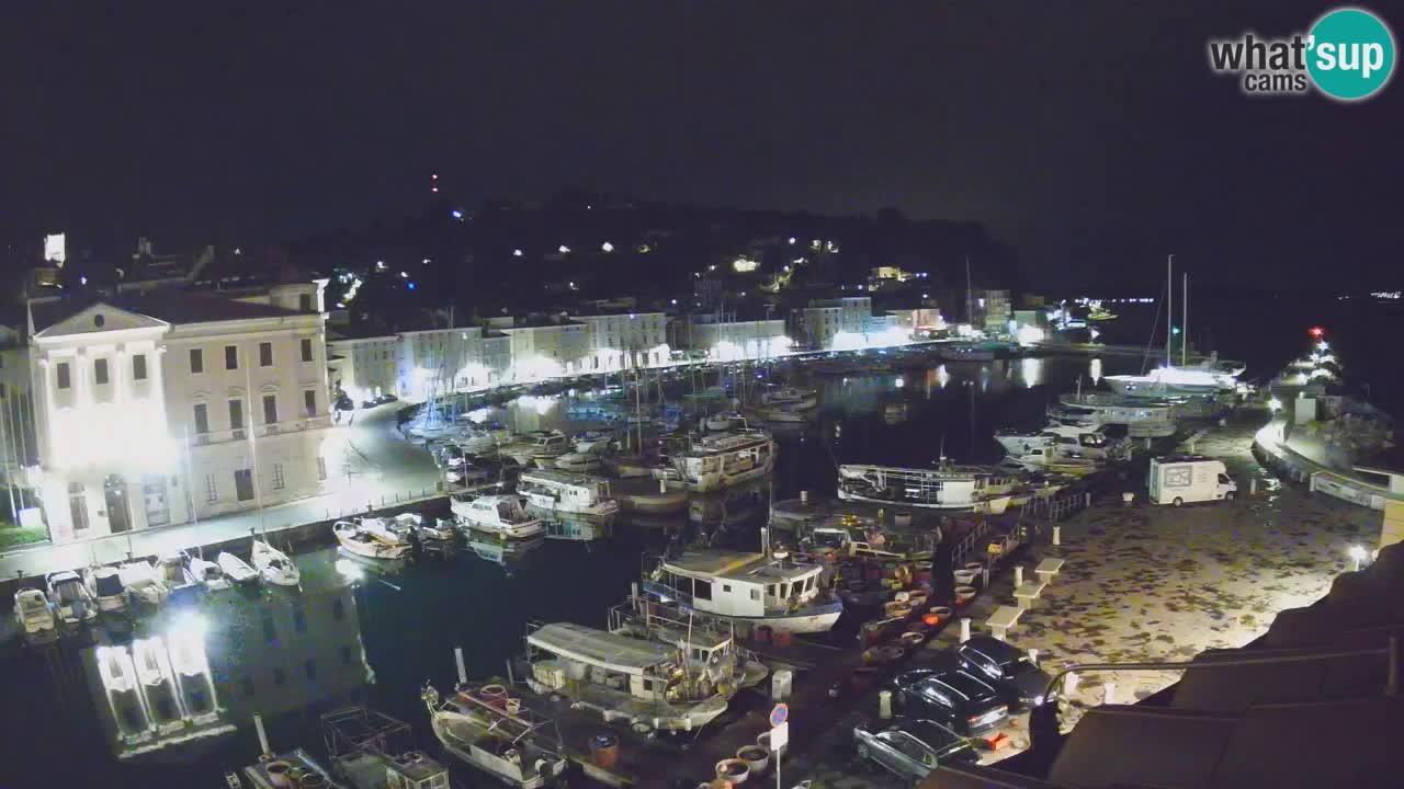 Live webcam from Piran “Mandrač” – Amazing live view from Villa Piranesi