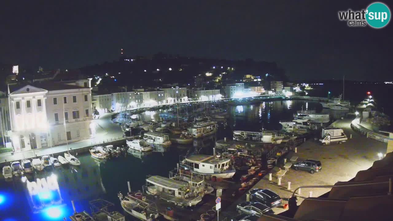 Live-Webcam aus Piran “Mandrač” – Erstaunliche Live-Ansicht von Villa Piranesi