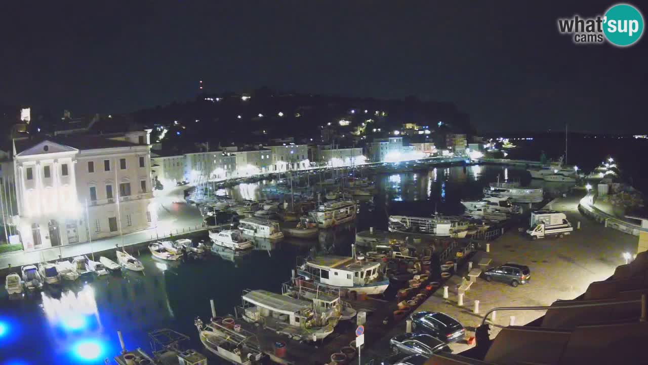Live-Webcam aus Piran “Mandrač” – Erstaunliche Live-Ansicht von Villa Piranesi