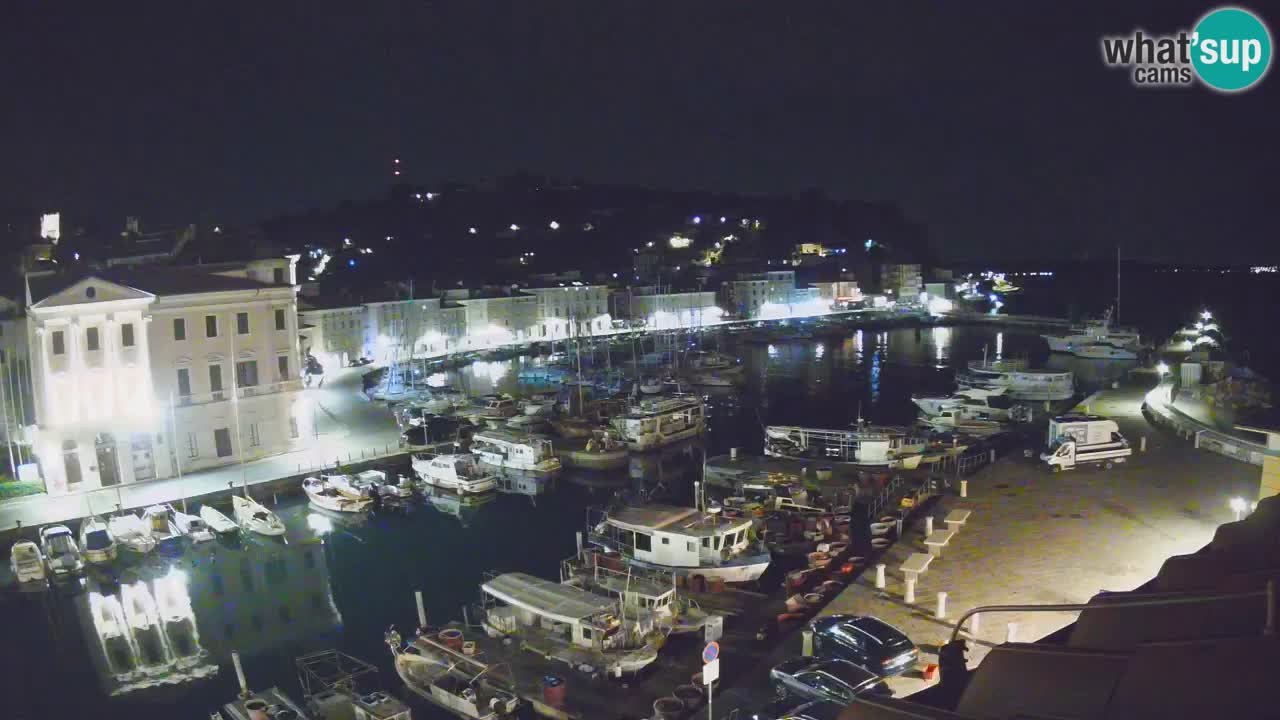 Live-Webcam aus Piran “Mandrač” – Erstaunliche Live-Ansicht von Villa Piranesi