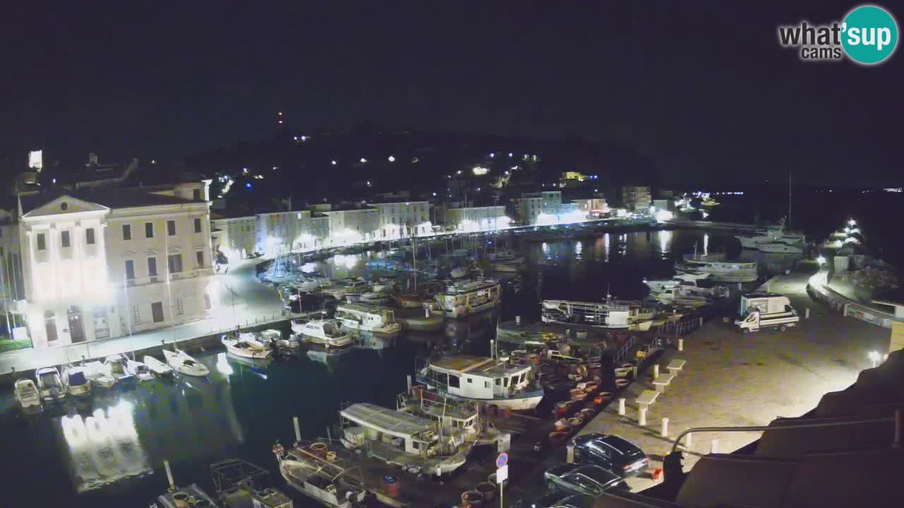 Live webcam from Piran “Mandrač” – Amazing live view from Villa Piranesi