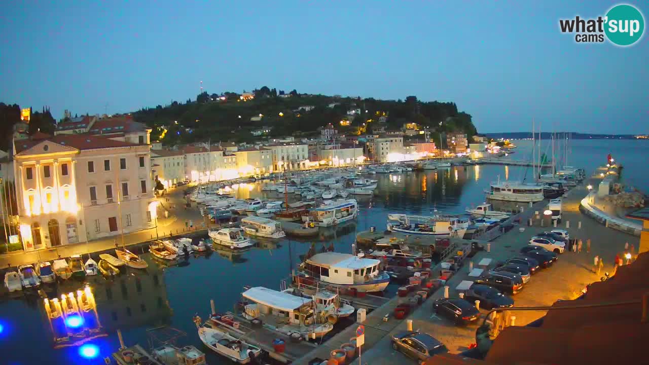 Cámara web en vivo desde Piran “Mandrač” – Increíble vista en vivo desde Villa Piranesi