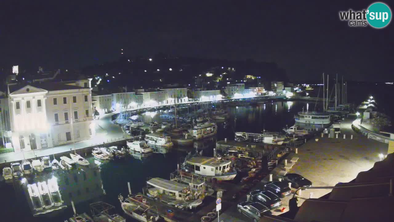 Live-Webcam aus Piran “Mandrač” – Erstaunliche Live-Ansicht von Villa Piranesi