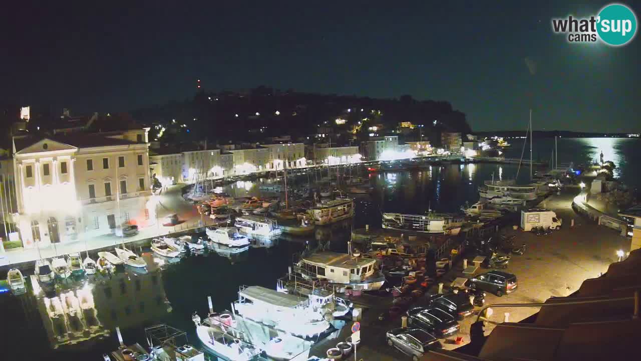 Live webcam from Piran “Mandrač” – Amazing live view from Villa Piranesi