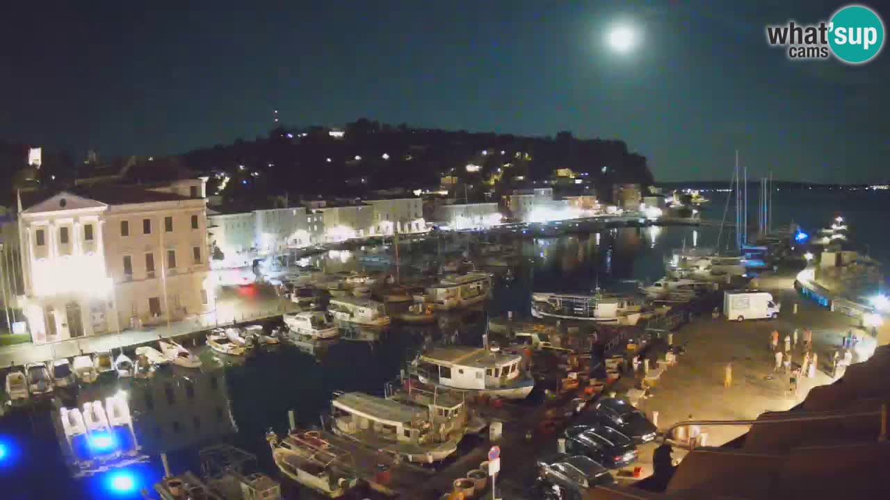 Cámara web en vivo desde Piran “Mandrač” – Increíble vista en vivo desde Villa Piranesi