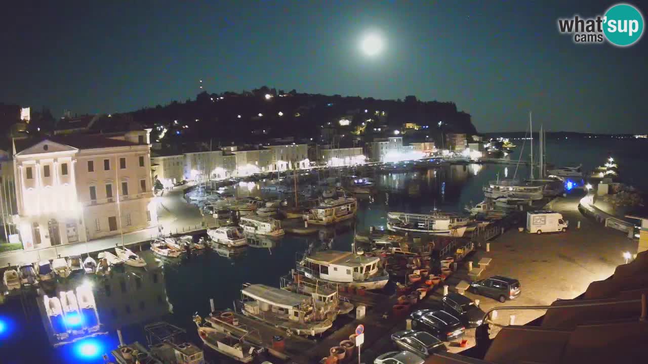 Live webcam from Piran “Mandrač” – Amazing live view from Villa Piranesi