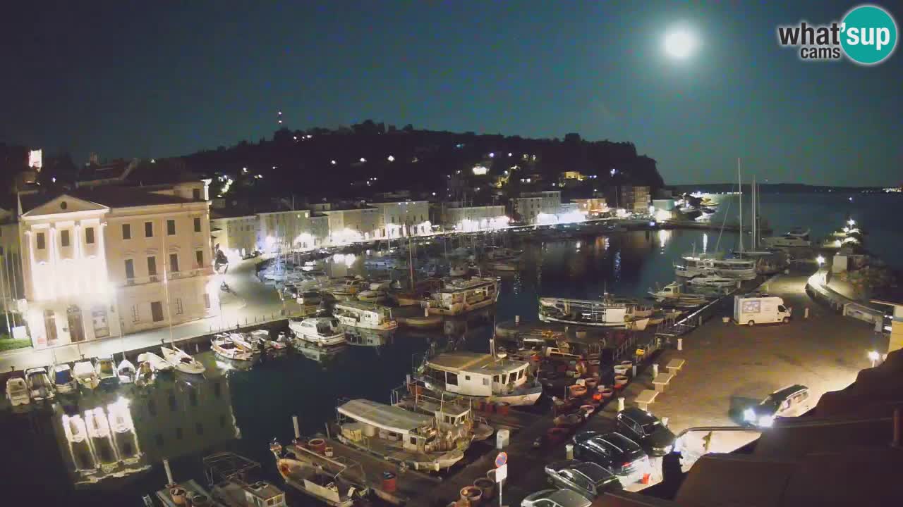 Cámara web en vivo desde Piran “Mandrač” – Increíble vista en vivo desde Villa Piranesi