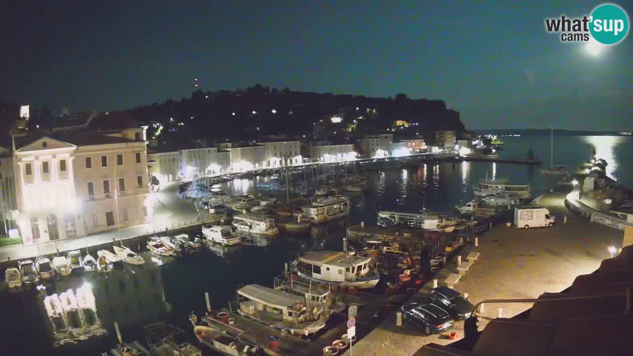 Live webcam from Piran “Mandrač” – Amazing live view from Villa Piranesi