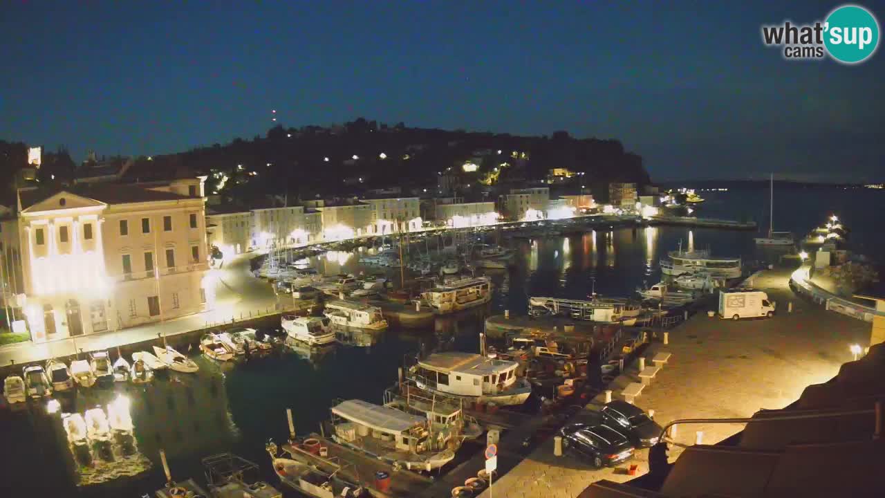 Live webcam from Piran “Mandrač” – Amazing live view from Villa Piranesi