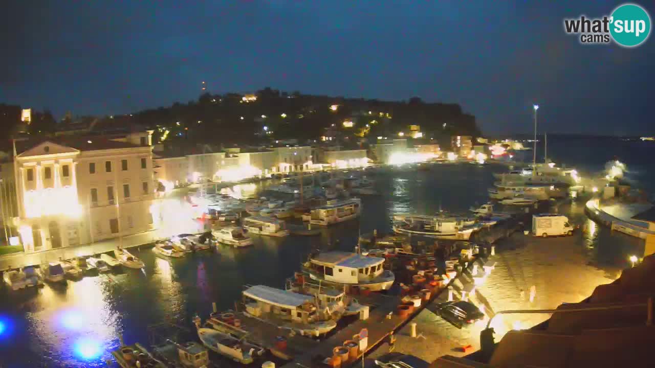 Live-Webcam aus Piran “Mandrač” – Erstaunliche Live-Ansicht von Villa Piranesi