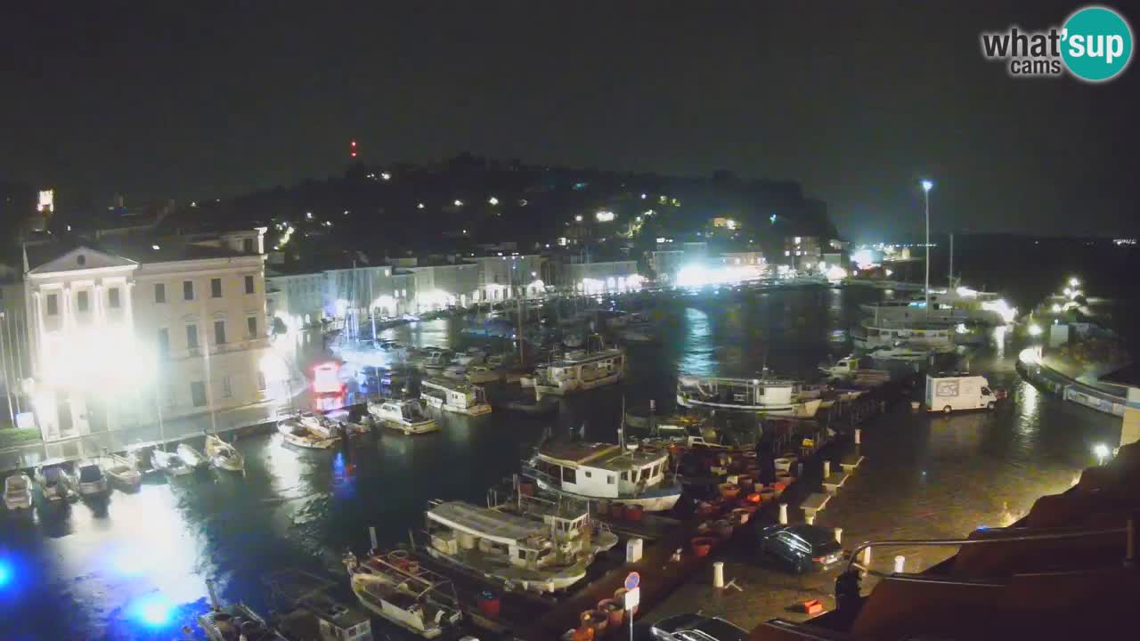 Cámara web en vivo desde Piran “Mandrač” – Increíble vista en vivo desde Villa Piranesi