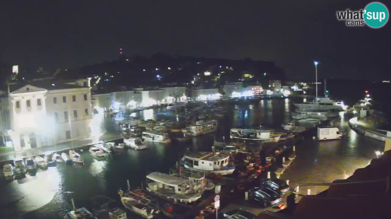 Live webcam from Piran “Mandrač” – Amazing live view from Villa Piranesi