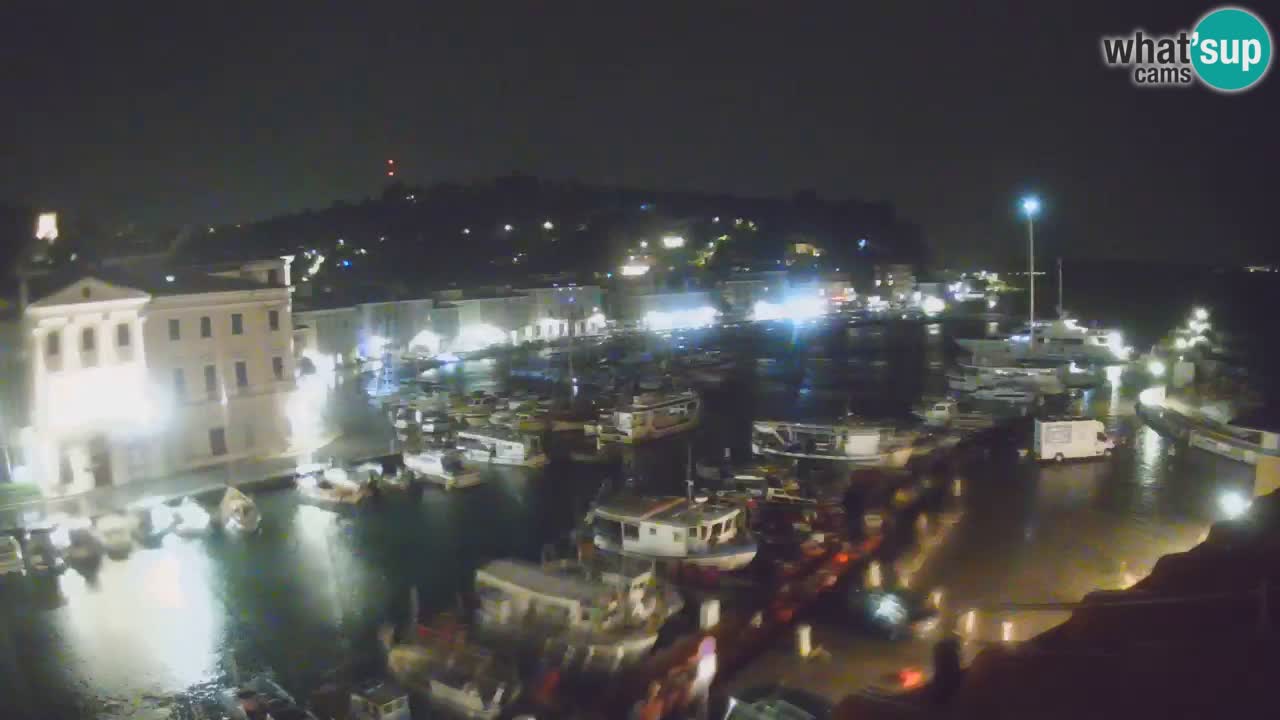 Live-Webcam aus Piran “Mandrač” – Erstaunliche Live-Ansicht von Villa Piranesi