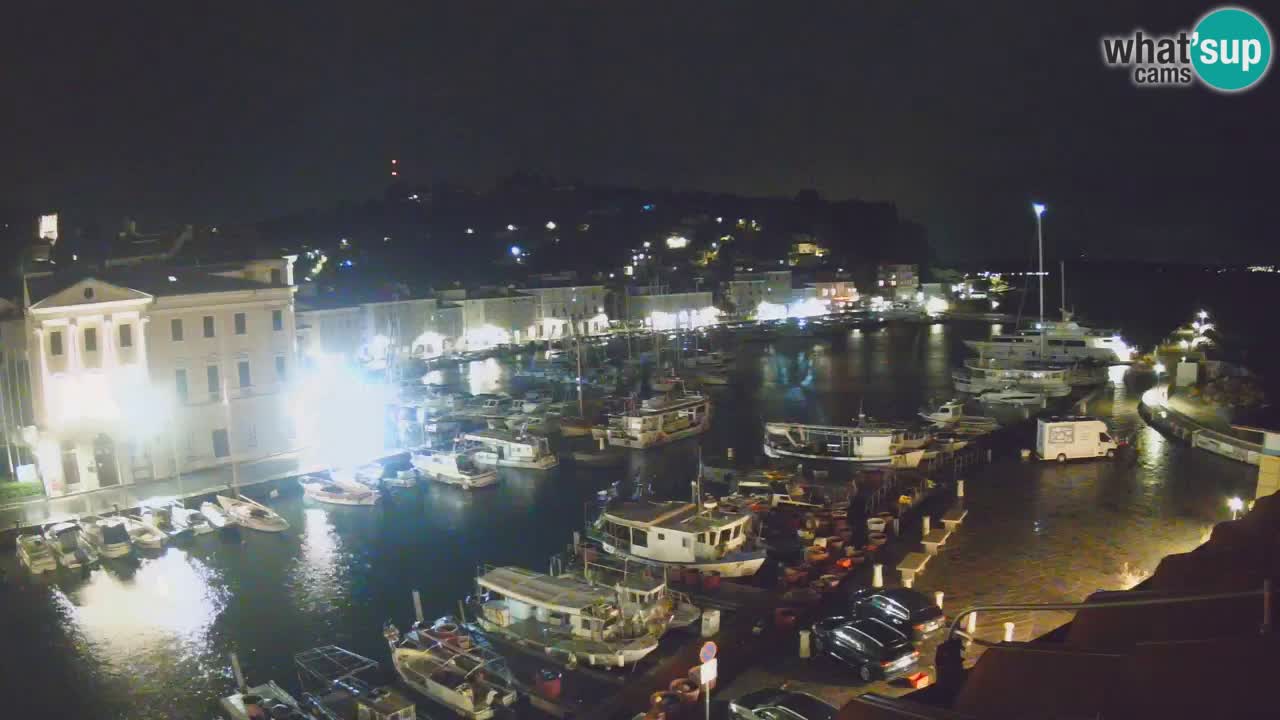 Live-Webcam aus Piran “Mandrač” – Erstaunliche Live-Ansicht von Villa Piranesi