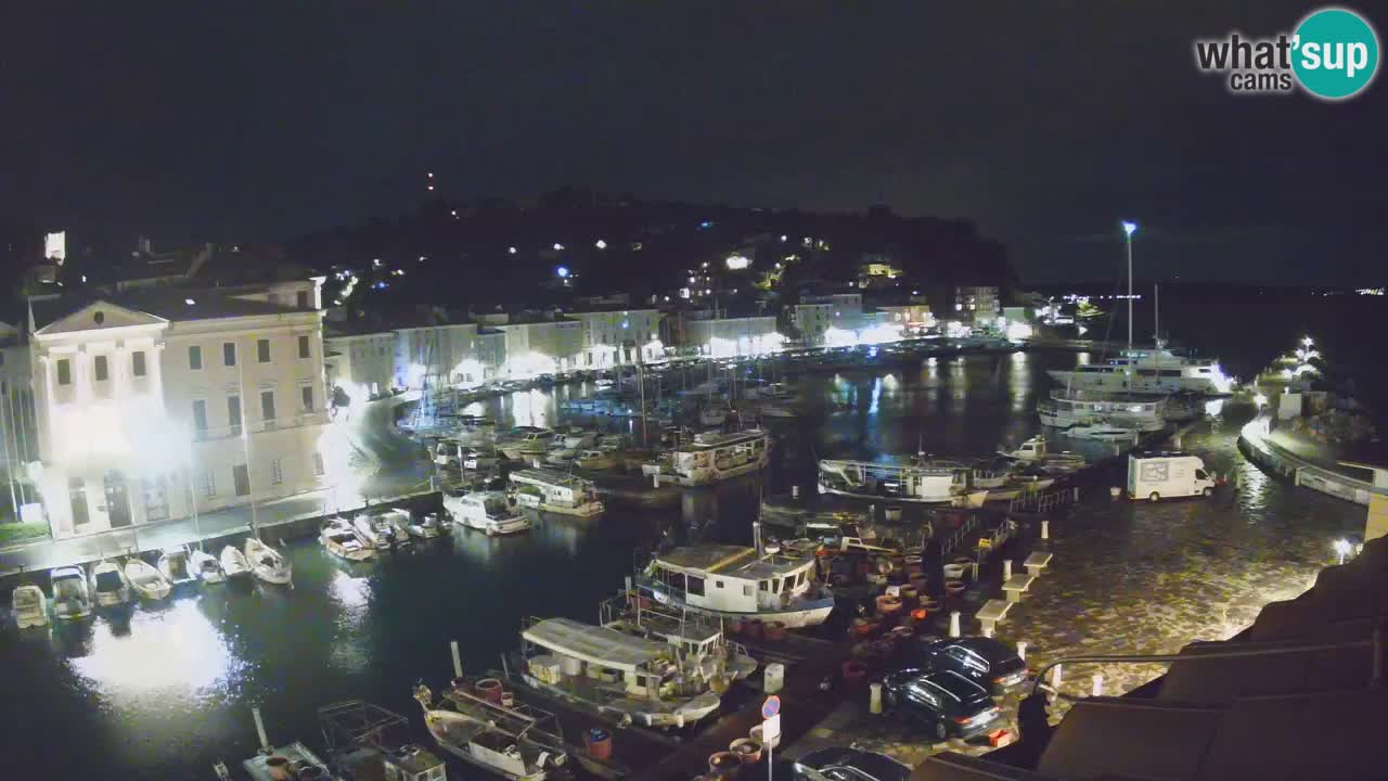 Live-Webcam aus Piran “Mandrač” – Erstaunliche Live-Ansicht von Villa Piranesi