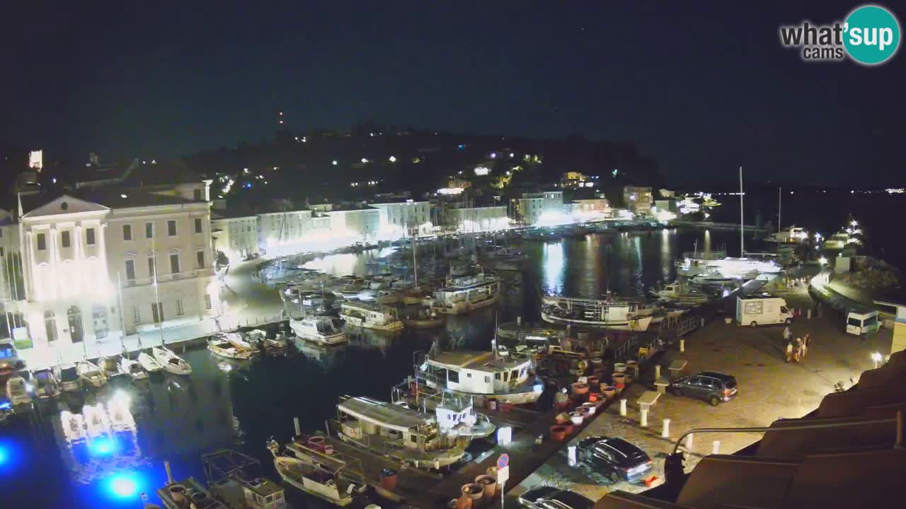 Live webcam from Piran “Mandrač” – Amazing live view from Villa Piranesi